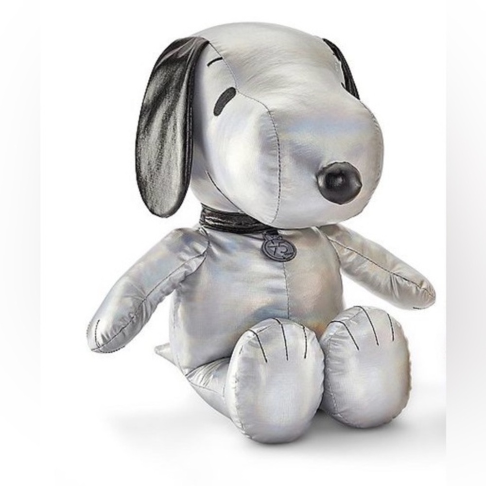 Peanuts Silver Snoopy Plush Toy